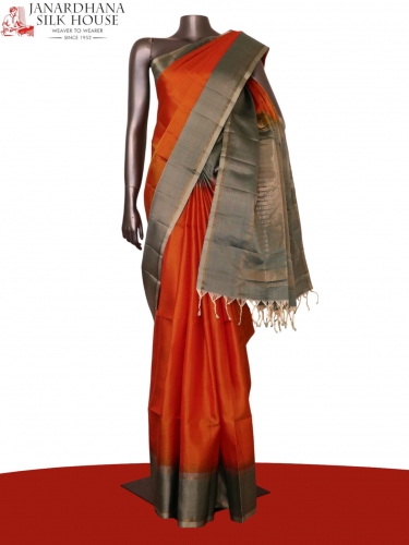 Designer Handloom Soft Silk Saree